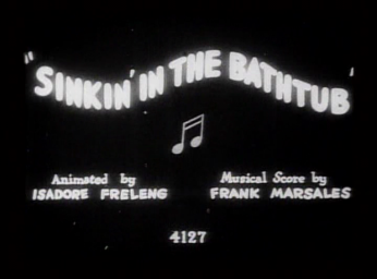 SINKIN’ IN THE BATHTUB